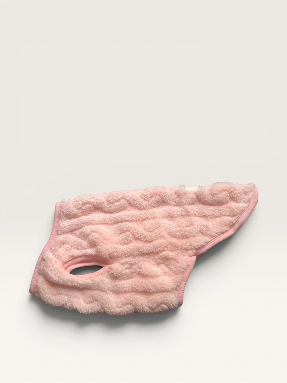 Soft Pink Quilted Dog Vest — Cozy Pet Sweater